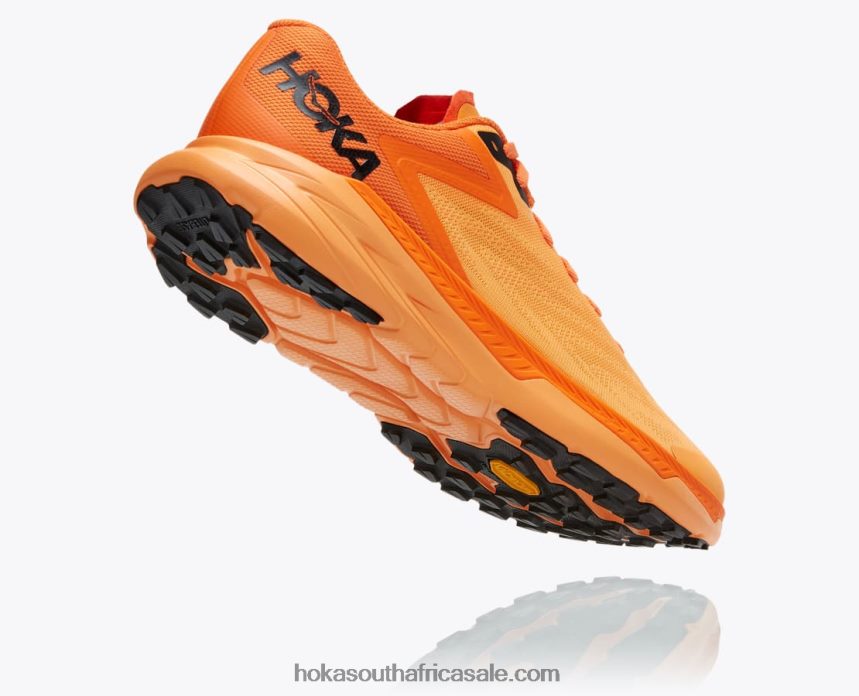 Men Zinal Hoka 0TNRBJ514 Blazing Orange/Persimmon Orange