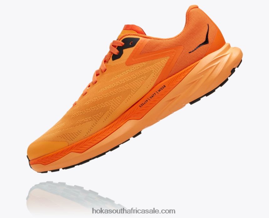 Men Zinal Hoka 0TNRBJ514 Blazing Orange/Persimmon Orange