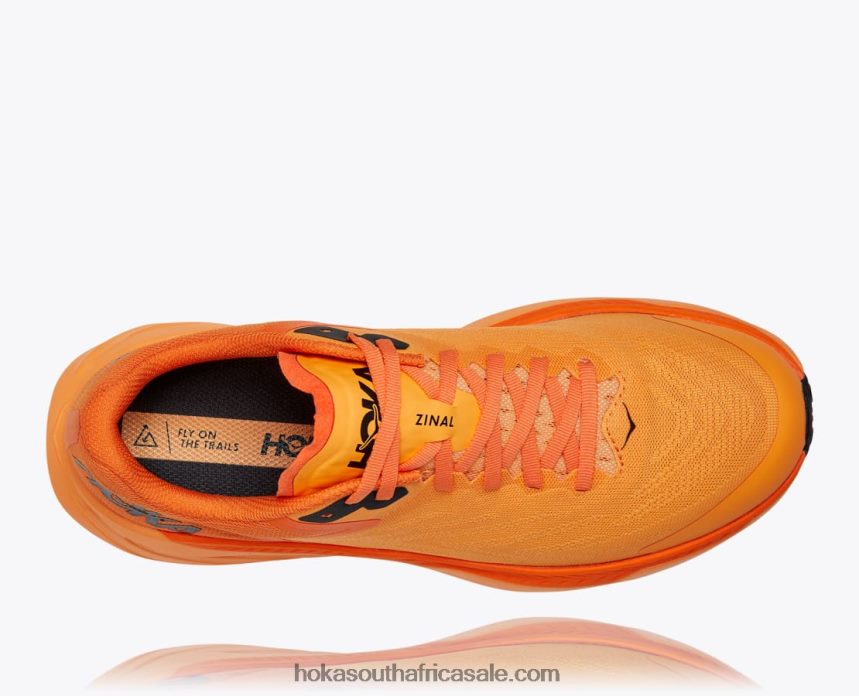 Men Zinal Hoka 0TNRBJ514 Blazing Orange/Persimmon Orange