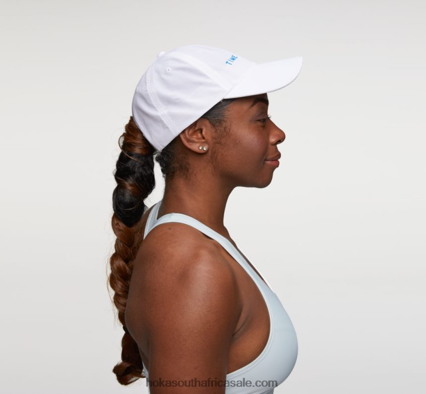 Women All-Day Hat Hoka 0TNRBJ407 White/Diva Blue