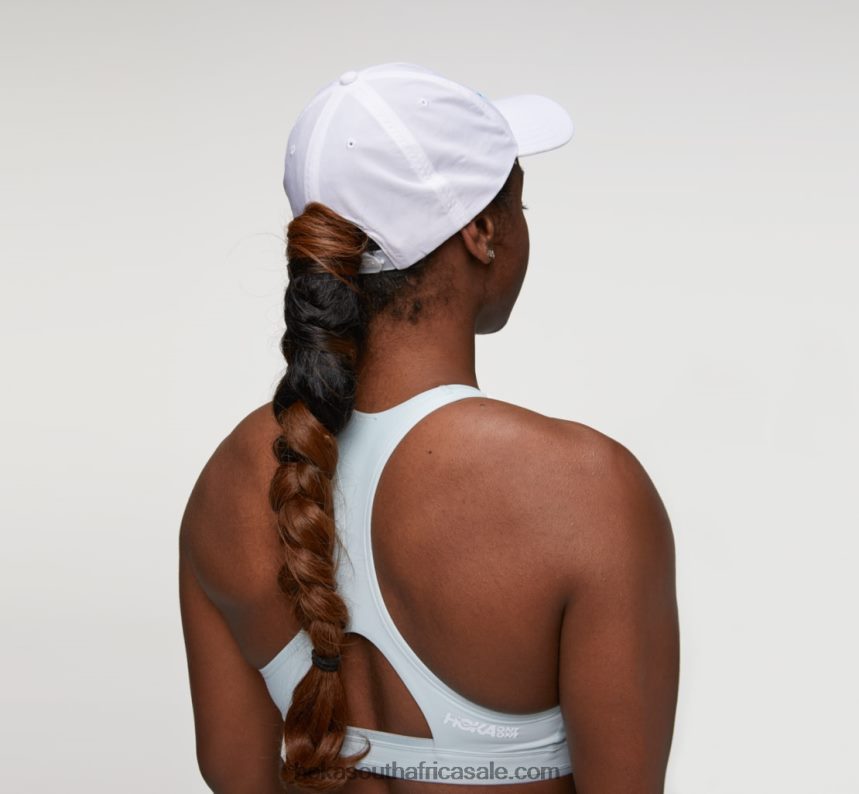 Women All-Day Hat Hoka 0TNRBJ407 White/Diva Blue