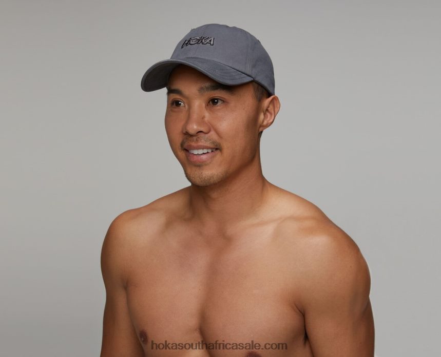 Women Casual Hat Hoka 0TNRBJ408 Dark Grey