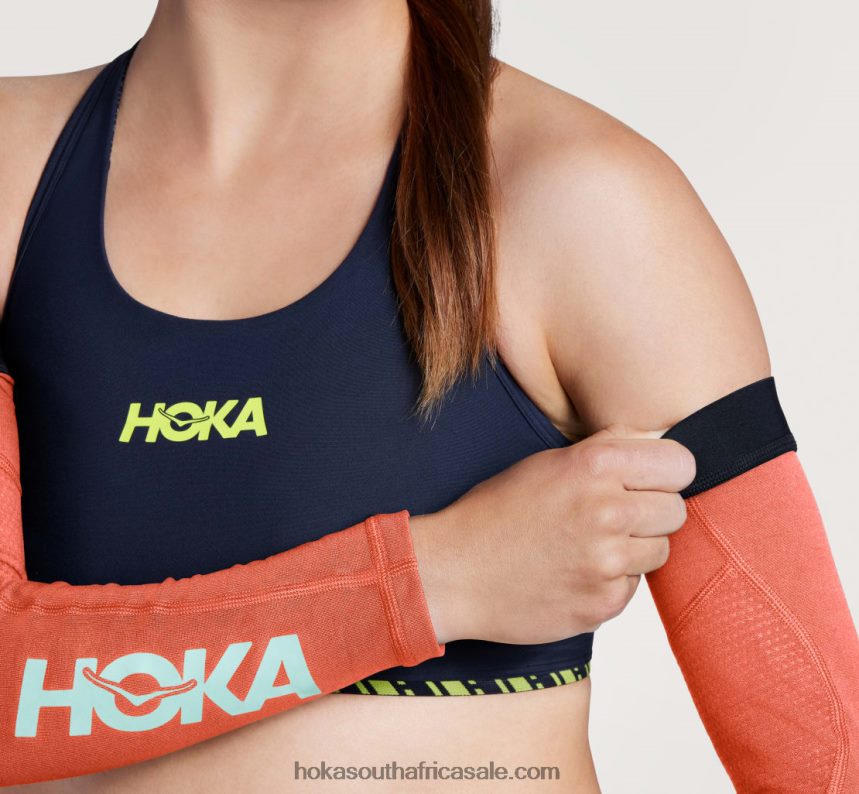 Women Flight Arm Sleeves Hoka 0TNRBJ404 Camelia