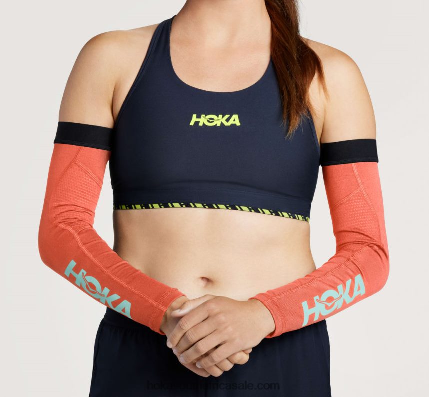 Women Flight Arm Sleeves Hoka 0TNRBJ404 Camelia