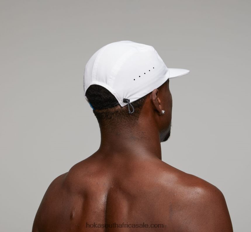 Women Performance Hat Hoka 0TNRBJ396 White/Cool Grey