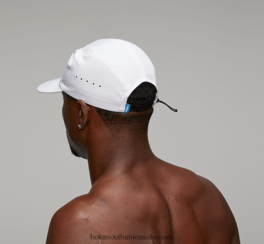 Women Performance Hat Hoka 0TNRBJ396 White/Cool Grey