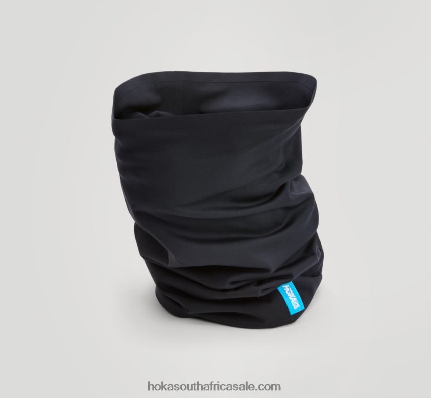 Women Performance Shield Neck Gaiter Hoka 0TNRBJ409 Black