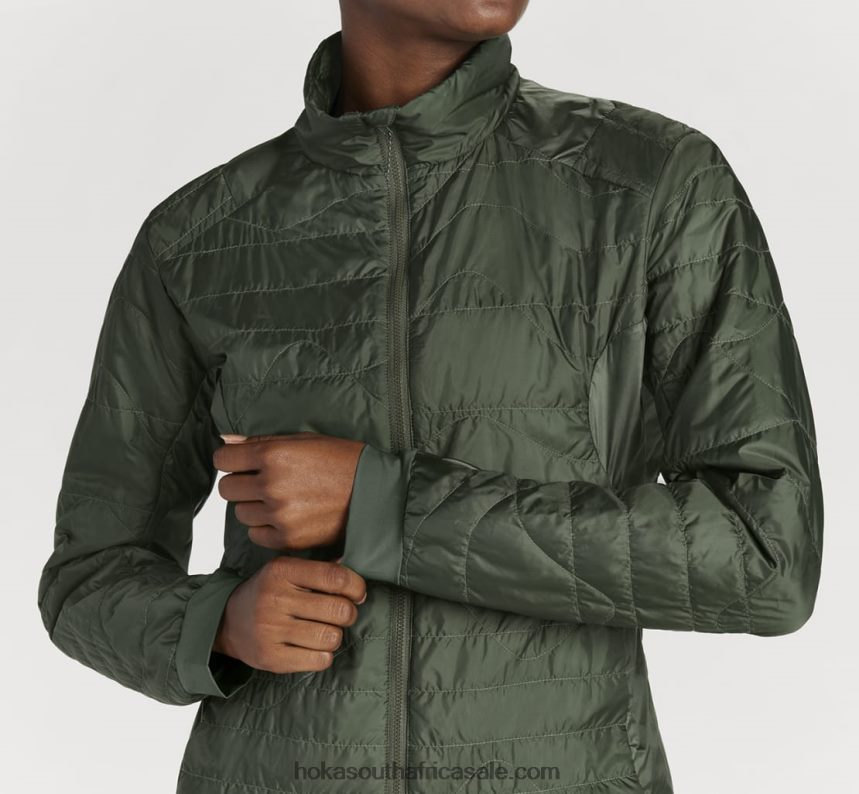 Women Sky Quilt Jacket Hoka 0TNRBJ377 Duffel Bag