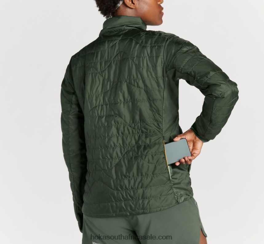 Women Sky Quilt Jacket Hoka 0TNRBJ377 Duffel Bag