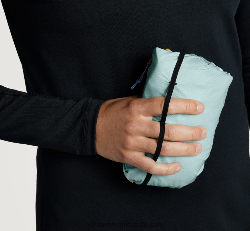 Women Ultralight Waterproof Jacket Hoka 0TNRBJ375 Black