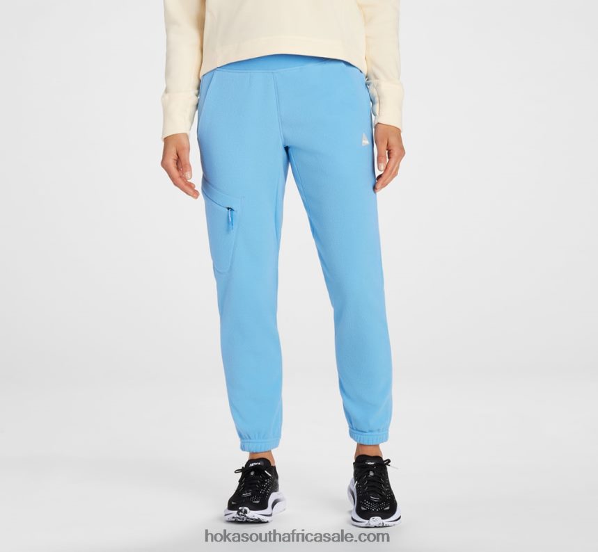 Women Fleece Jogger Hoka 0TNRBJ370 Raisin