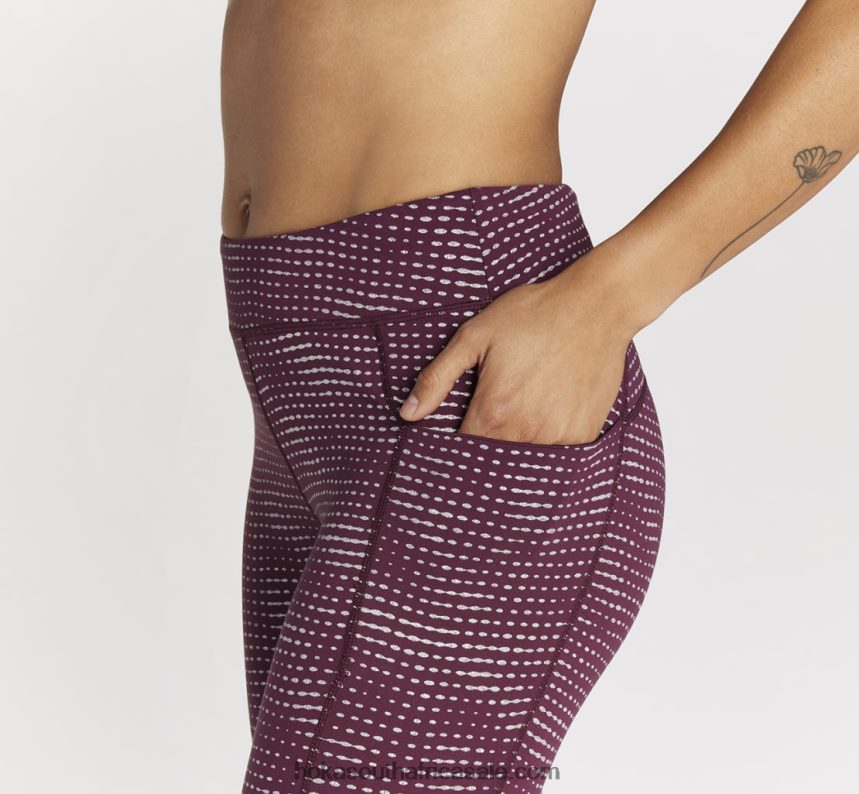 Women Performance Tight Hoka 0TNRBJ357 Grape Wine