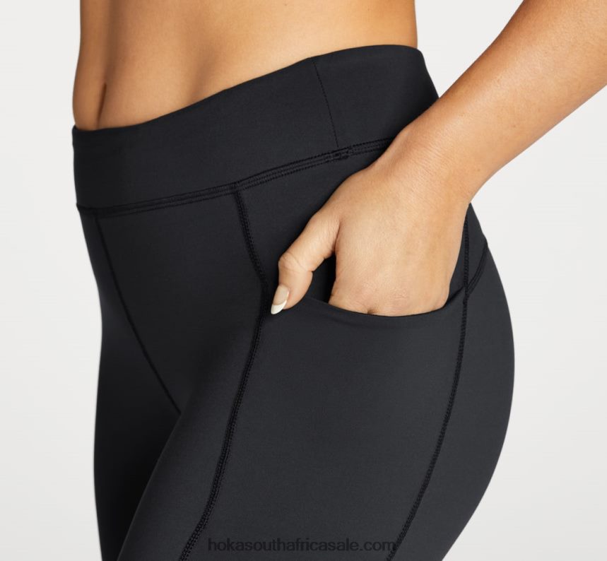 Women Performance Tight Hoka 0TNRBJ365 Black