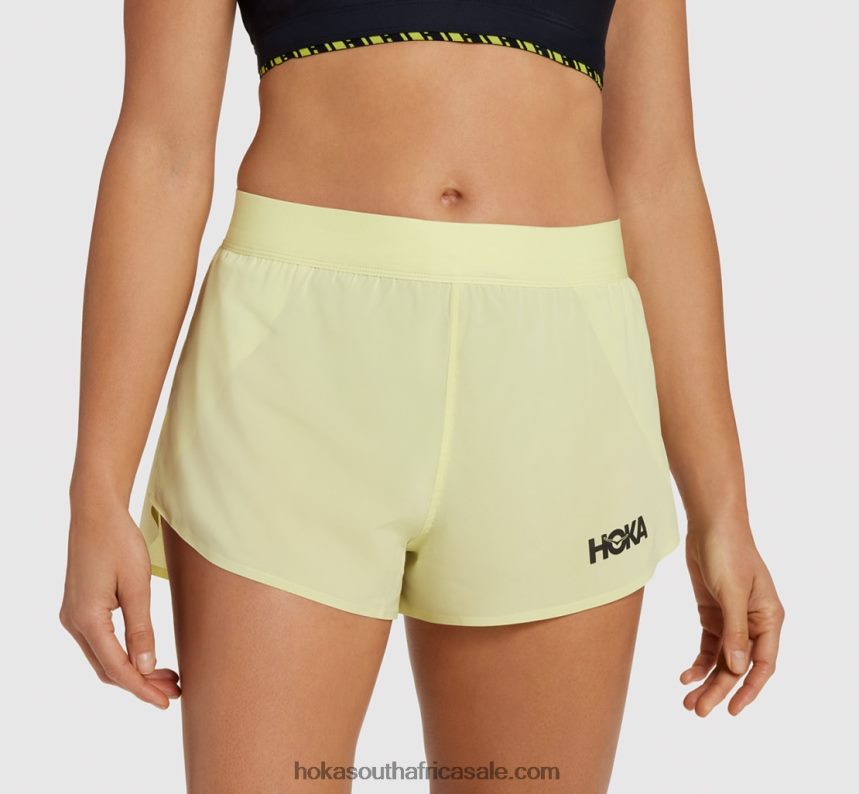 Women Split Short Hoka 0TNRBJ355 Black