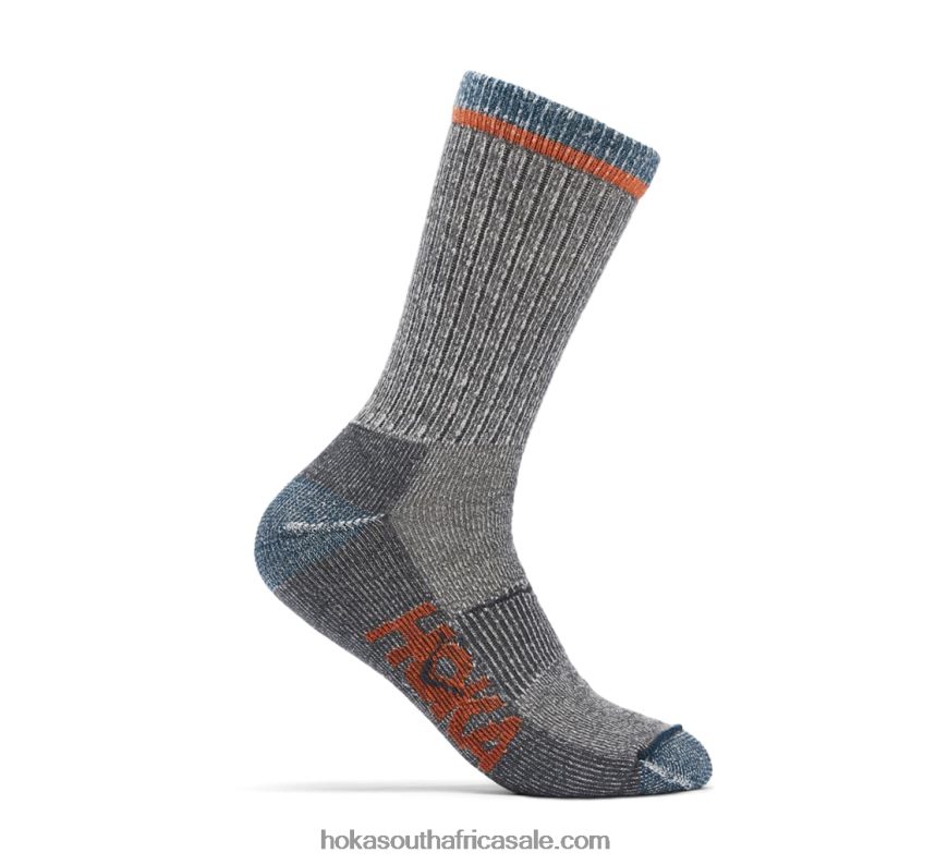 Women Merino Blend Crew Sock Hoka 0TNRBJ201 Castlerock