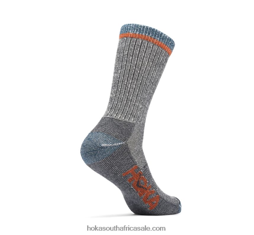Women Merino Blend Crew Sock Hoka 0TNRBJ201 Castlerock