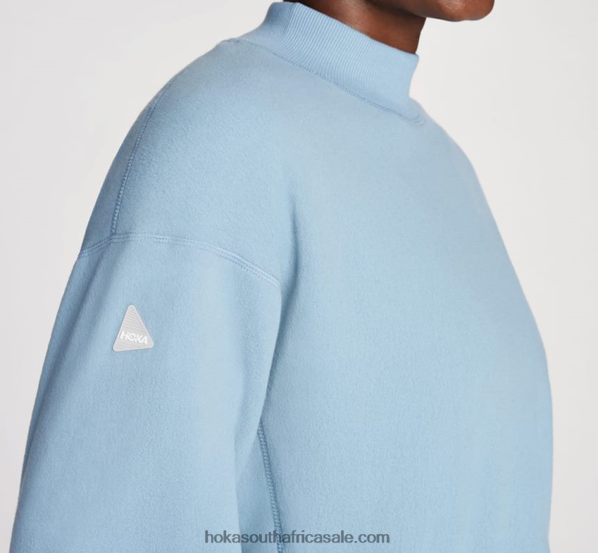 Women Fleece Crew Hoka 0TNRBJ349 Mountain Spring