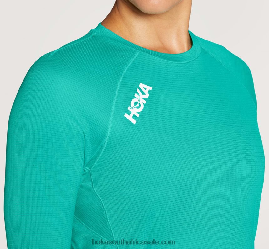 Women Glide 3/4 Sleeve Hoka 0TNRBJ329 Elderberry