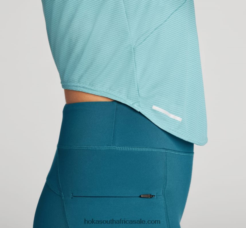 Women Glide Tank Hoka 0TNRBJ337 Coastal Shade