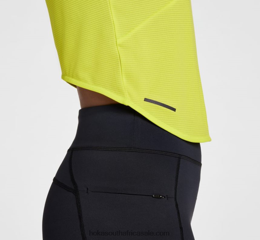 Women Glide Tank Hoka 0TNRBJ341 Evening Primrose