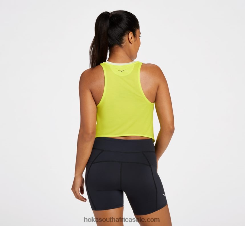 Women Glide Tank Hoka 0TNRBJ341 Evening Primrose