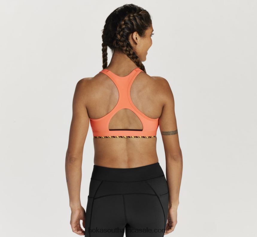 Women Hupana Sports Bra Hoka 0TNRBJ330 Camellia