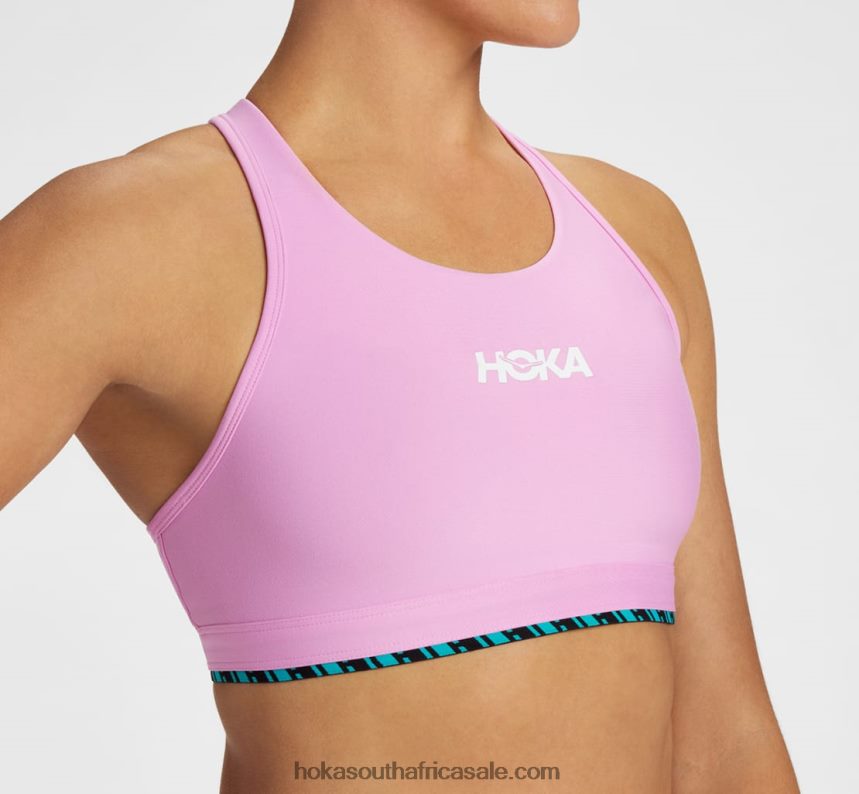 Women Hupana Sports Bra Hoka 0TNRBJ332 Black