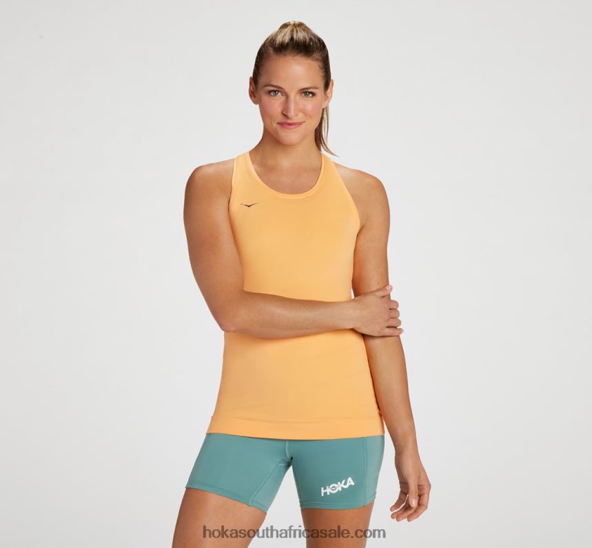 Women Hupana Tank Hoka 0TNRBJ316 Mock Orange