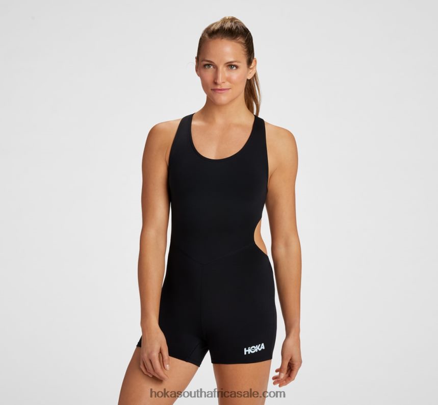 Women Playsuit Hoka 0TNRBJ313 Black