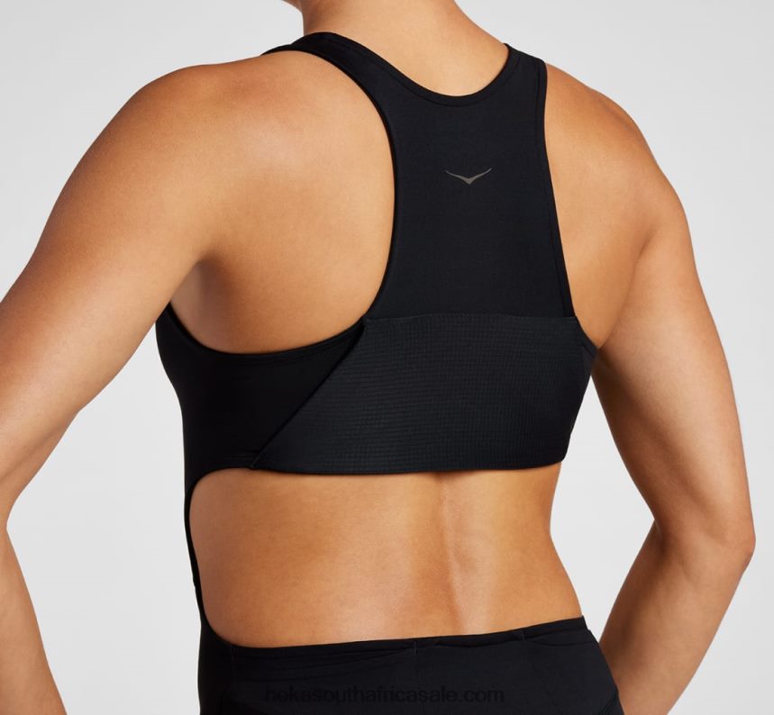 Women Playsuit Hoka 0TNRBJ313 Black