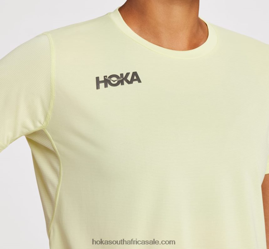 Women Short Sleeve Hoka 0TNRBJ318 Cyclamen