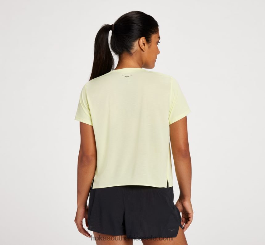 Women Short Sleeve Hoka 0TNRBJ318 Cyclamen