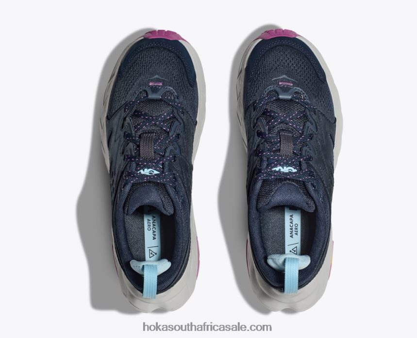 Women Anacapa Breeze Low Hoka 0TNRBJ138 Outer Space/Harbor Mist