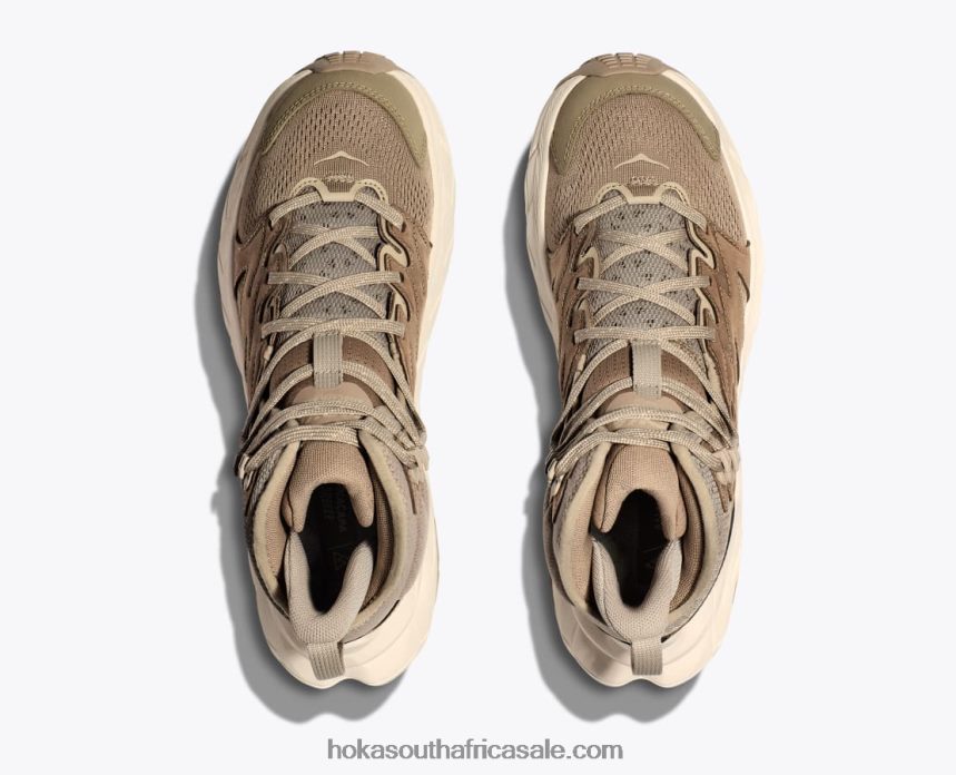 Women Anacapa Breeze Mid Hoka 0TNRBJ144 Dune/Eggnog