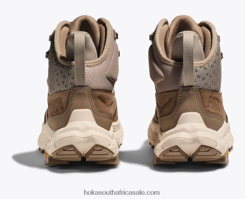 Women Anacapa Breeze Mid Hoka 0TNRBJ144 Dune/Eggnog