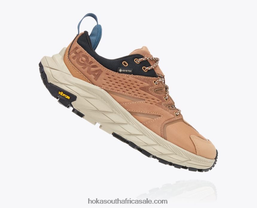 Women Anacapa Low GTX Hoka 0TNRBJ187 Tiger'S Eye/Black