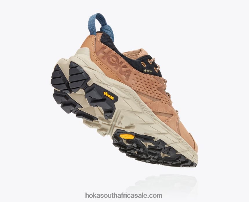 Women Anacapa Low GTX Hoka 0TNRBJ187 Tiger'S Eye/Black