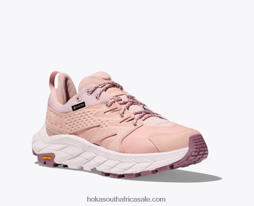 Women Anacapa Low GTX Hoka 0TNRBJ196 Peach Whip/Wistful Mauve