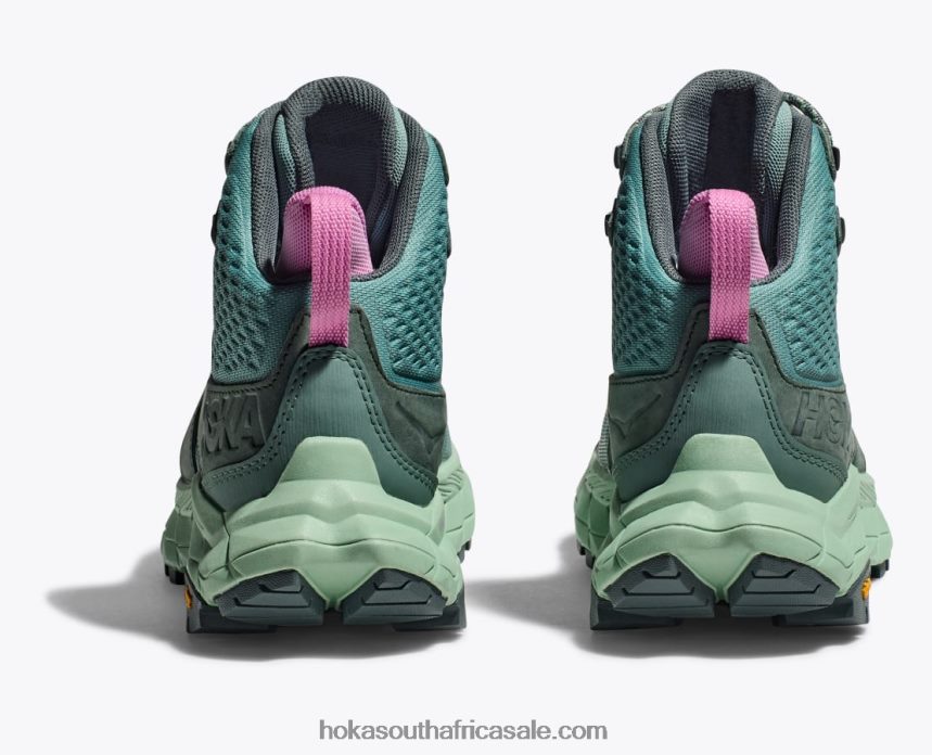 Women Anacapa Mid GTX Hoka 0TNRBJ165 Trellis/Mist Green