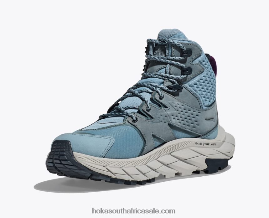 Women Anacapa Mid GTX Hoka 0TNRBJ166 Mountain Spring/Harbor Mist