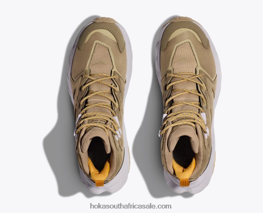 Women Anacapa Mid GTX Hoka 0TNRBJ167 Dune/Lilac Marble