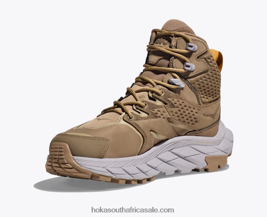 Women Anacapa Mid GTX Hoka 0TNRBJ167 Dune/Lilac Marble