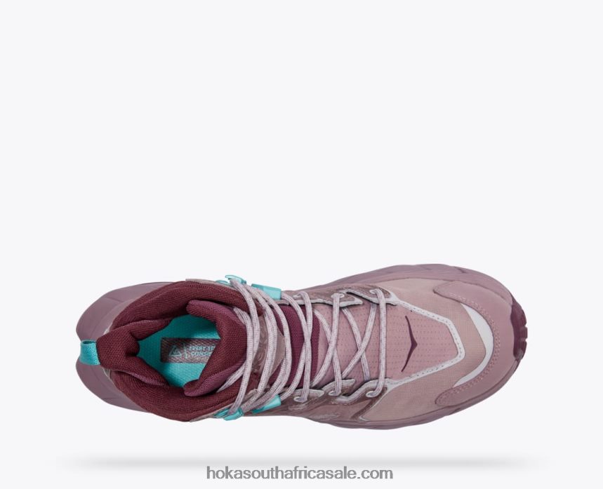 Women Anacapa Mid GTX Hoka 0TNRBJ170 Elderberry/Grape Wine