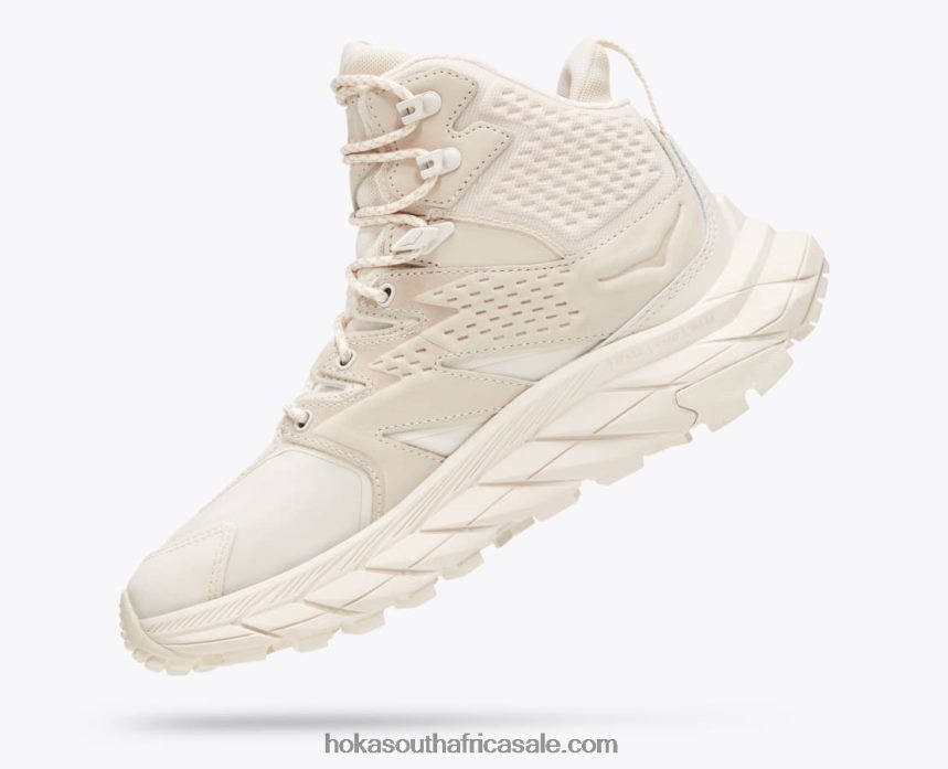 Women Anacapa Mid GTX Hoka 0TNRBJ172 Eggnog/Shifting Sand