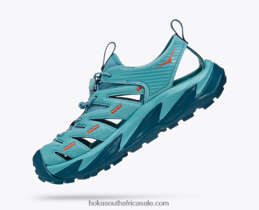 Women Hopara Hoka 0TNRBJ156 Coastal Shade/Blue Coral