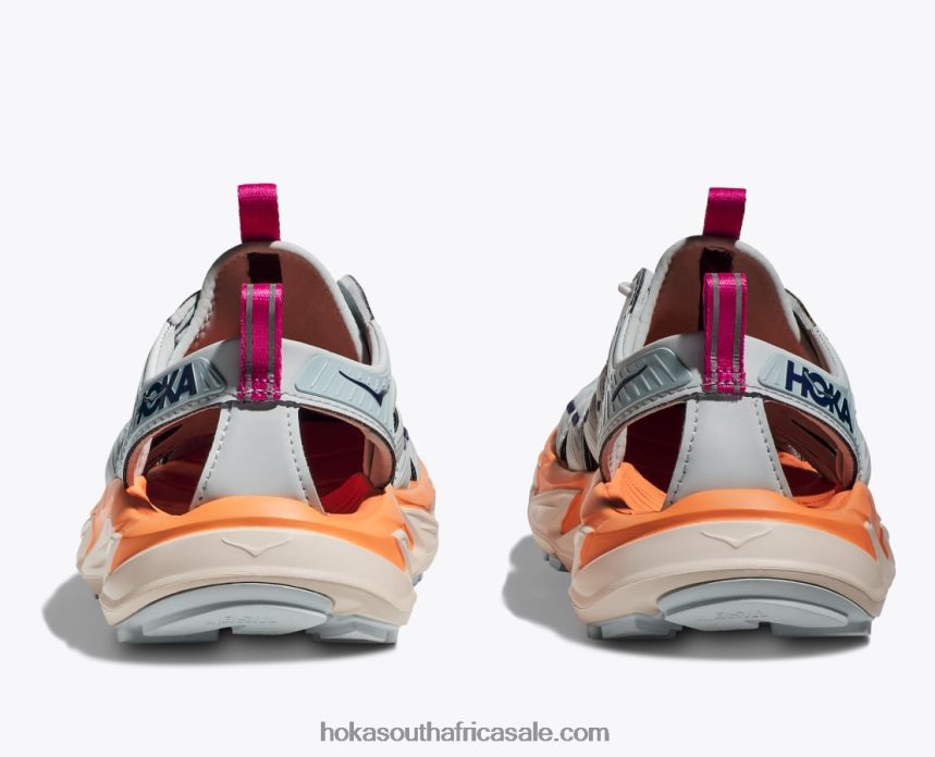 Women Hopara Hoka 0TNRBJ295 Blue Graphite/Persimmon Orange