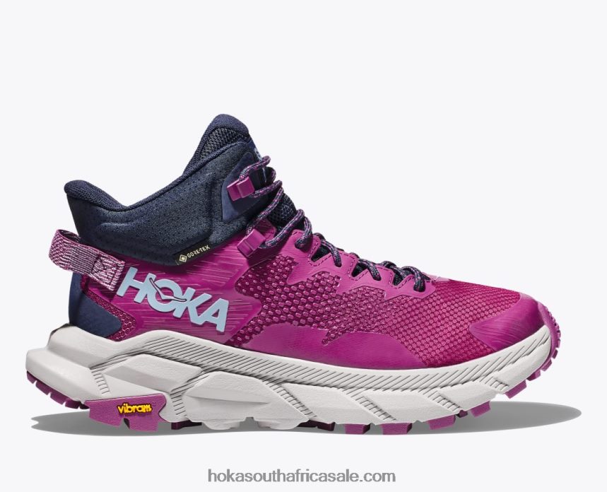 Women Trail Code GTX Hoka 0TNRBJ140 Beautyberry/Harbor Mist