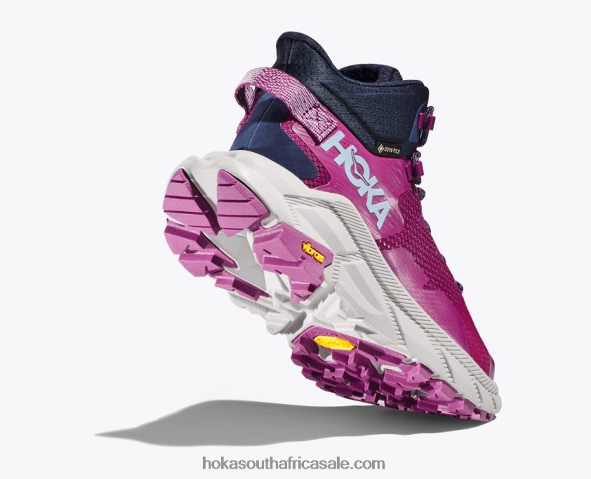 Women Trail Code GTX Hoka 0TNRBJ140 Beautyberry/Harbor Mist