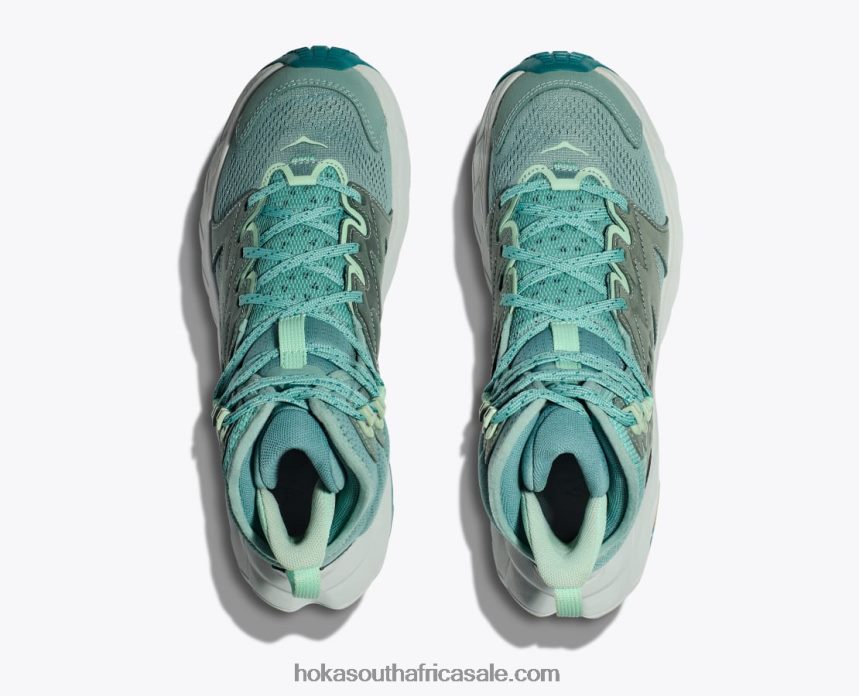 Women Anacapa Breeze Mid Hoka 0TNRBJ207 Raisin/Pale Mauve