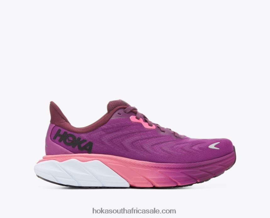 Women Arahi 6 Hoka 0TNRBJ24 Grape Wine/Beautyberry